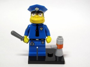 LEGO　ミニフィグ　シンプソンズ　警察官