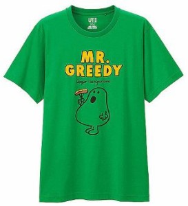 UT　ユニクロ　Tシャツ　MR　GREEDY　緑　M