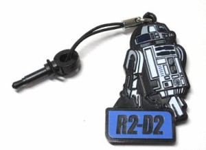 スターウォーズ　Ｒ２Ｄ２　ストラップ　アメコミ調