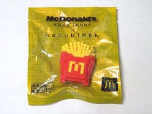 マクドナルド　×　ナノブロック　マックポテト
