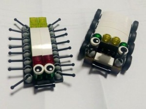 LEGO　オリジナルセット　働く車くんと芋虫くんセット　