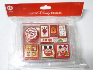 ディズニーリゾート限定　笑う門には　スタンプセット