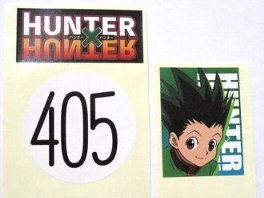 ハンターハンターオリジナルカットステッカー】JCS限定 HUNTER×HUNTER