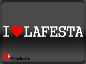 【Fproducts】アイラブステッカー LAFESTA/アイラブ ラフェスタ