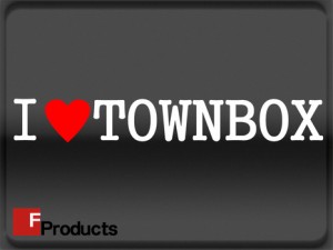 【Fproducts】アイラブステッカー TOWNBOX/アイラブ タウンボックス