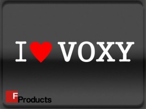 【Fproducts】アイラブステッカー VOXY/アイラブ ヴォクシー