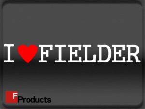 【Fproducts】アイラブステッカー FIELDER/アイラブ フィールダー