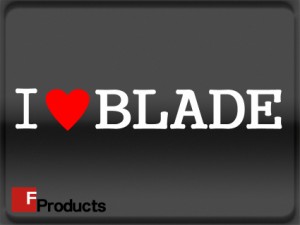 【Fproducts】アイラブステッカー BLADE/アイラブ ブレイド