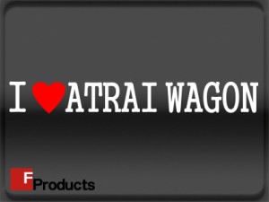 【Fproducts】アイラブステッカー ATRAI WAGON/アイラブ アトレーワゴン