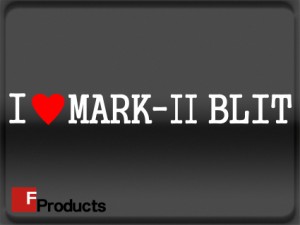 【Fproducts】アイラブステッカー MARK-II BLIT/アイラブ マーク2ブリット