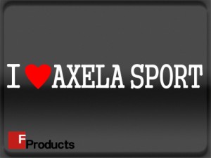 【Fproducts】アイラブステッカー AXELA　SPORT/アイラブ アクセラスポーツ