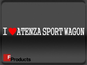 【Fproducts】アイラブステッカー ATENZA　SPORT　WAGON/アイラブ アテンザスポーツワゴン