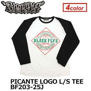 BLACKFLYS,ブラックフライズ,Tシャツ,ロンT,長袖,13fa●PICANTE LOGO L/S TEE BF203-25J