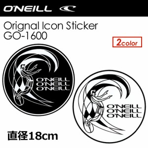 O'neill,オニール,ステッカー●O'neill Orignal Icon Sticker シールタイプ 直径18cm GO-1600