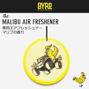 BYRD,バード,ワックス,ポマード,芳香剤,カー用品,エアーフレッシュナー●AIR FRESHENER MALIBU マリブの香り