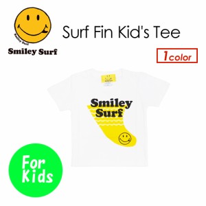 【送料無料】Smiley Surf,スマイリーサーフ,Tシャツ,半袖,キッズ,子供●Surf Fin Kid's Tee サーフフィン Tシャツ