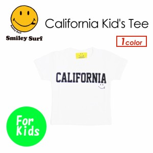 【送料無料】Smiley Surf,スマイリーサーフ,Tシャツ,半袖,キッズ,子供●California Kid's Tee カリフォルニア Tシャツ