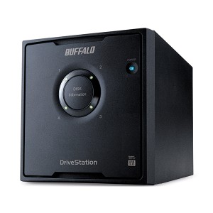 BUFFALO HD-QL4TU3/R5J [RAID5対応 USB3.0接続 外付けハードディスク 4.0TB(1.0TB×4)] メーカー直送