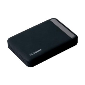 ELECOM ELP-EEN005UBK [USB3.0対応 セキュリティ対策用ポータブルHDD(500GB)] メーカー直送
