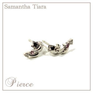 サマンサティアラ Samantha Tiara　K18WG Dia Psa ピアス ダイアモンド イヤリング アクセサリー