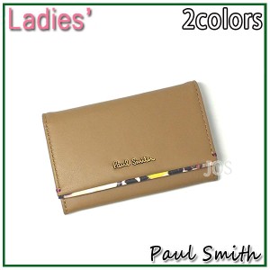 ポールスミス 財布 メンズ レディース Paul Smith フラワーポイント カードケース 全２色 