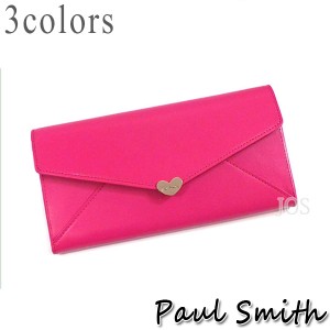 ポールスミス 財布 メンズ レディース Paul Smith ラブレター３ 長財布 全３色 PWU927 