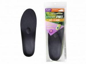 MORITO(モリト) FOOT SUPPORT COMFORT スポーツインソール (男女兼用) Lサイズ(フットサポートコンフォート) 12999 ブラック　