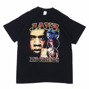 新品 ジェイジー アンド フレンズ JAY-Z AND FRIENDS VINTAGE STYLE Tee アーティストTシャツ BLACK ブラック 黒 999005911051 半袖Tシャ