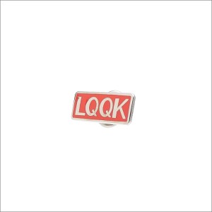 [大決算セール!! 12/26(月) 20:00販売開始!!] (新品)LQQK STUDIO(ルックスタジオ) Red Enamel Pin (ピンズ) RED 290-004261-013+(グッ