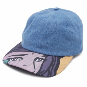 新品 BLOOD'S THICKER Summertime Shootout 2 Dad Hat [6パネルキャップ] BLUE DENIM 265-000776-014