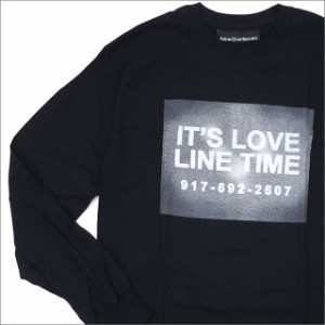 【数量限定特別価格】 (新品) 917(ナインワンセブン) Love Line Long Sleeve T-Shirt BLACK 202-000933-131+【新品】(TOPS)