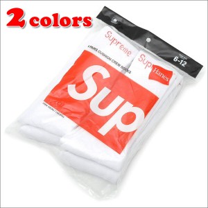 (新品)SUPREME(シュプリーム) Hanes Crew Socks (4足セット) 290-003826-010 (グッズ)