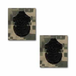 アメリカ陸軍 刺繍技能章 ACU用 ダイバー章 セカンドクラス 縫付タイプ | ACU戦闘服 胸章