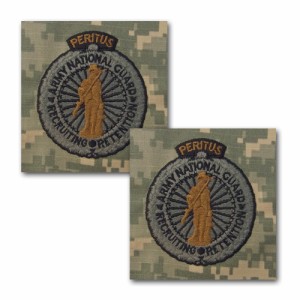 アメリカ陸軍 刺繍技能章 ACU用 ナショナル・ガード採用担当 マスター 縫付タイプ | ACU戦闘服 胸章
