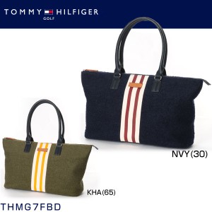 トミー ヒルフィガー ゴルフ TOMMY HILFIGER ストライプ トートバッグ THMG7FBD