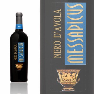 【高品質イタリア赤ワイン】メッサピカス　ネロ・ダーヴォラ　IGT 　赤　750mｌ 