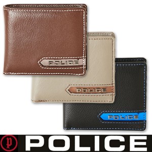 送料無料  POLICE ポリス  財布 メンズ 二つ折り財布 METALLIC メタリック  記念品 御祝 プレゼント PA-56900 三種