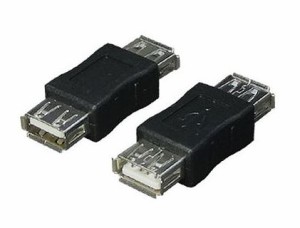 ■変換名人 USB中継プラグ USB A(メス)→A(メス) USBAB-AB【ネコポス可能】