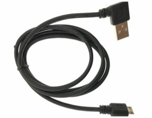 変換名人 microUSBケーブル 右向きL 1m USBARL-MC/CA100【ネコポス可能】