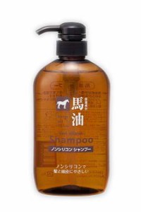 【３２個セット】 【送料・代引き手数料無料】【即納】馬油シャンプー 600ml×32本入り（2ケース）　ノンシリコンシャンプー バーユ 弱酸