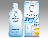 ロートCキューブ ソフトワン クールa(500mL)　ロート製薬　コンタクト 保存液 洗浄液 消毒液 タンパク除去 涙に近いpH 瞳に優しい