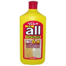 オール約60畳分(1L) リンレイ　床用樹脂ワックス 床用ワックス フローリング用ワックス 大掃除 ワックスがけ リビングの掃除 掃除用洗剤