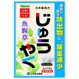 【第3類医薬品】山本漢方 日局 じゅうやく 5g×24包　 　ジュウヤク