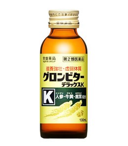 【第2類医薬品】【１０個セット】グロンビター デラックスＫ（１００ｍｌ×１０本）  　