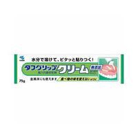 【小林製薬】タフグリップクリーム 75g　入れ歯と歯ぐきの小さなすきまを埋める総入れ歯安定剤