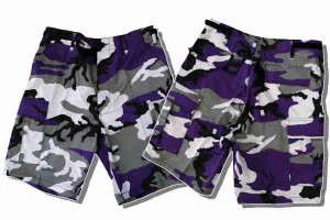 ROTHCO ハーフカーゴパンツ MENS 【7100 VIOLETｶﾓ-MILITARY】ロスコ S