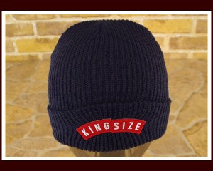 キングサイズ NG HEAD率いる『KINGSIZE草野球団』 ワッチ カフ ニットキャップ メンズ KINGSIZE 【KS-AW13-H07】