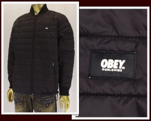 オベイ ENVOY JACKET 薄中綿ジャケット メンズ OBEY 【121800090 ENVOY】