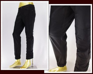 ラスティックダイム Voyager Black | Biker Jogger バイカーパンツ メンズ RUSTIC DIME 【JS750ジョガ-】