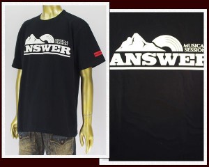 アルフアプラス 絶大な人気を誇るイベントANSWERとのコラボ Tシャツ メンズ ALPHA PLUS 【ANSWER1505コラボ】